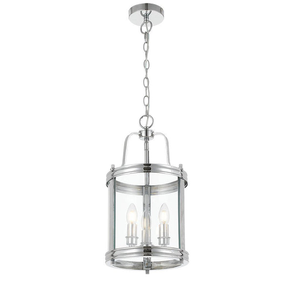 Newark 3 Lights Pendant in ChromeTelbixNEWARK PE3-CH- Grand Chandeliers