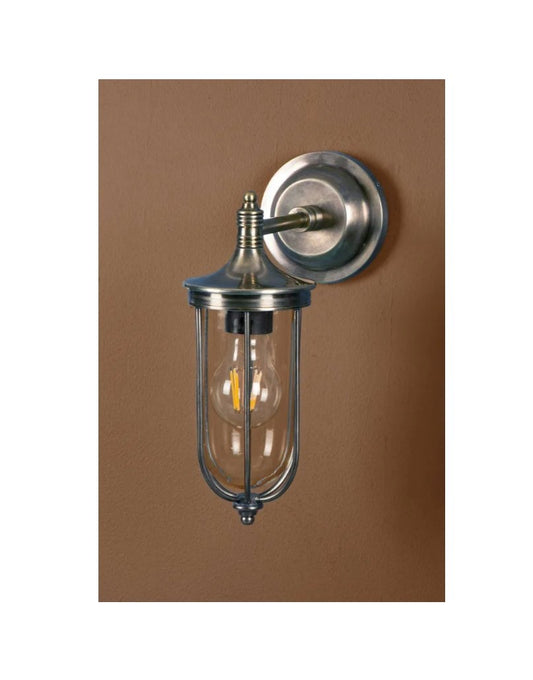 Noosa Outdoor Wall Light Antique SilverEmac & LawtonELPIM59837AS- Grand Chandeliers