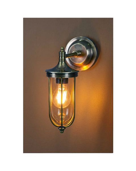 Noosa Outdoor Wall Light Antique SilverEmac & LawtonELPIM59837AS- Grand Chandeliers