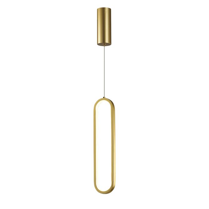 Oval PendantVencha5510130-GD-3K- Grand Chandeliers