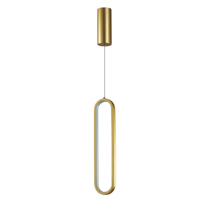 Oval PendantVencha5510130-GD-3K- Grand Chandeliers