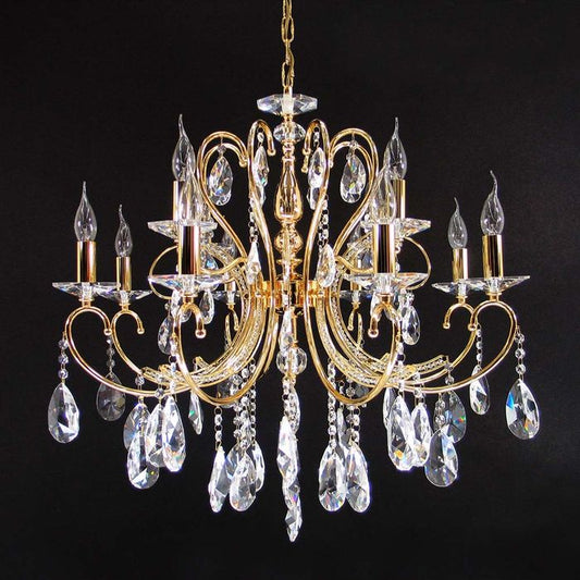 Palazzo Asfour Crystal Chandelier - MediumVenchaK-2013-30-8-4L-GD- Grand Chandeliers