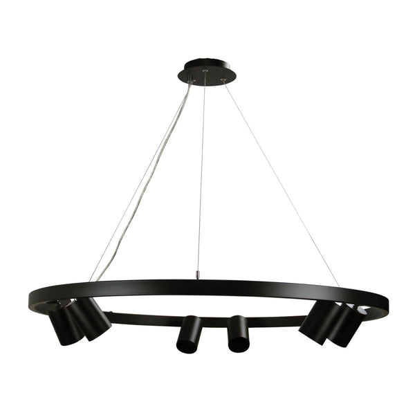 Pano 6-Light PendantOriel LightingOL56096BK- Grand Chandeliers