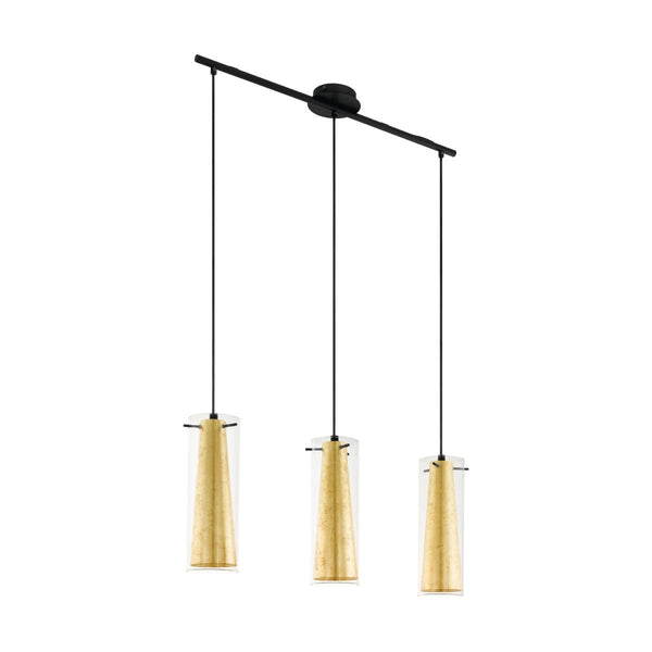 Pinto Gold Pendant Light - LinearEglo97652- Grand Chandeliers