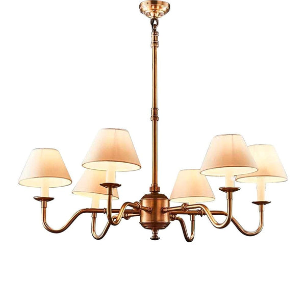 Prescot Chandelier Antique BrassEmac & LawtonELPIM50727AB- Grand Chandeliers
