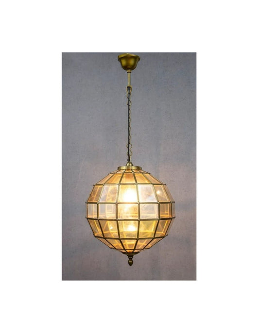 Prince Albert Ceiling Pendant Medium BrassEmac & LawtonELCIT5164M- Grand Chandeliers