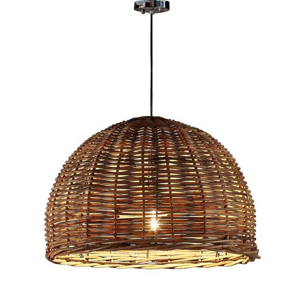 Rattan Ceiling Pendant Large NaturalEmac & LawtonELVAN222- Grand Chandeliers