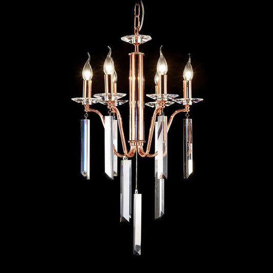 Regency Asfour Crystal Chandelier - SmallVenchaK-50013-18-6L-RG- Grand Chandeliers