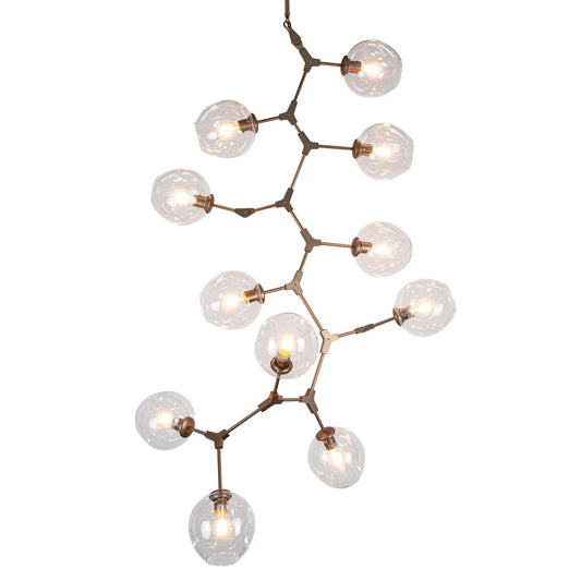 Replica Lindsey Adelman Branch Bubble Pendant 11 Heads Vertical CopperEmac & LawtonELRGB11VC- Grand Chandeliers