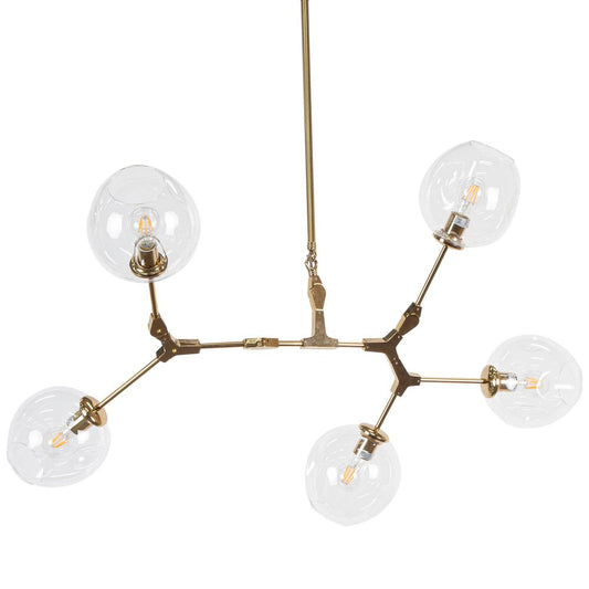 Replica Lindsey Adelman Branch Bubble Pendant 5 Heads GoldEmac & LawtonELRGB05G- Grand Chandeliers