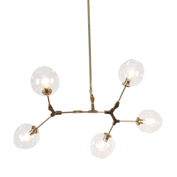 Replica Lindsey Adelman Branch Bubble Pendant 5 Heads GoldEmac & LawtonELRGB05G- Grand Chandeliers