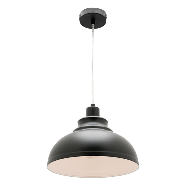 Risto 1 Light Black PendantCougar LightingRIST1PBLK- Grand Chandeliers