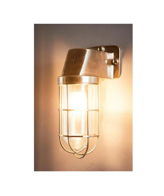 Royal London Outdoor Wall Light Antique BrassEmac & LawtonELPIM50401AB- Grand Chandeliers