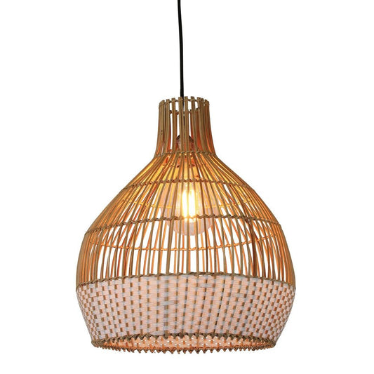 Saigon Ceiling Pendant Shade Natural MediumEmac & LawtonELVIXKRL32S- Grand Chandeliers