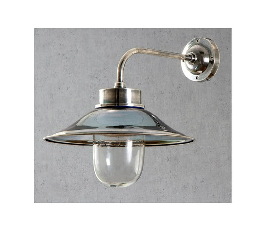 Sandhurst Outdoor Wall Light Antique SilverEmac & LawtonELPIM57058AS- Grand Chandeliers