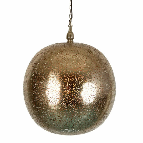 Scorpius - Nickel - Extra Large Perforated Ball Pendant LightZafferoZAF12078- Grand Chandeliers
