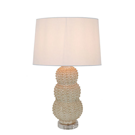 Sea Urchins Ceramic Table Lamp Base CreamEmac & LawtonELTIQ103141- Grand Chandeliers