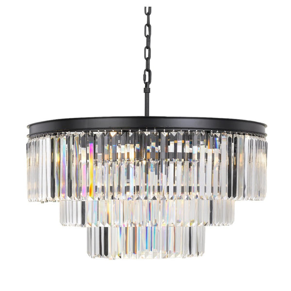 Serene 16 Lights PendantTelbixSERENE PE16-BK- Grand Chandeliers