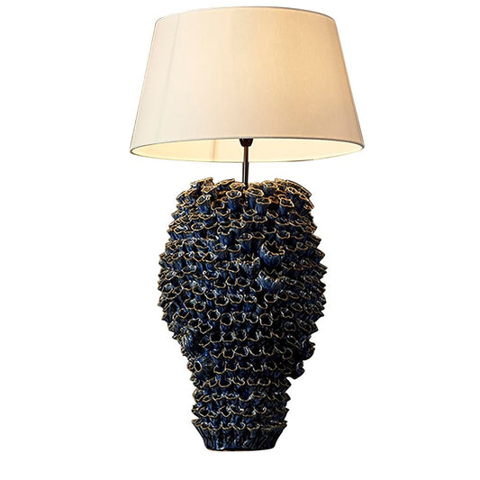 Singita Ceramic Table Lamp Base BlueEmac & LawtonELTIQ102754- Grand Chandeliers