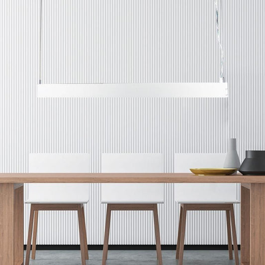 Slate LED 120cm White Up-Down LED PendantOriel LightingOL60780/1200WH- Grand Chandeliers