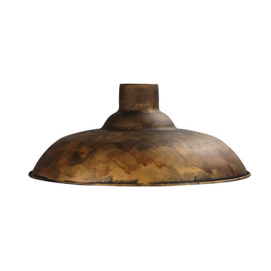 Slater 38cm Rust Finish Industrial Vintage ShadeOriel LightingOL2298/38RU- Grand Chandeliers