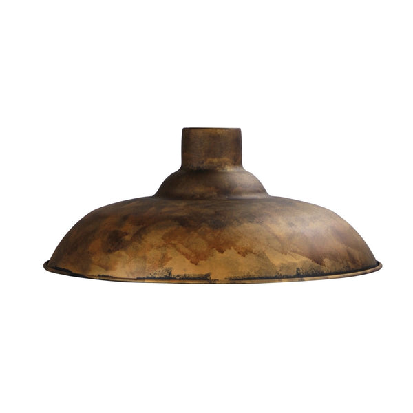 Slater 38cm Rust Finish Industrial Vintage ShadeOriel LightingOL2298/38RU- Grand Chandeliers