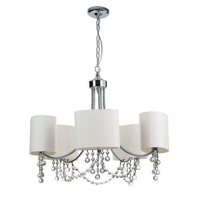 Sofia 5 Light PendantSuperluxR1055-5P-WH- Grand Chandeliers