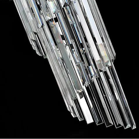 Spiral Chandelier - Large Black - 700x2000Grand Chandeliers5510227-BK-1- Grand Chandeliers