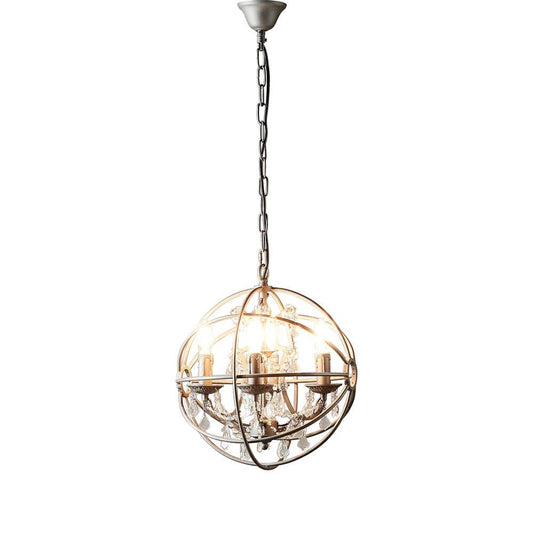 Sundance Chandelier Small GreyEmac & LawtonELZRD6002-4IO- Grand Chandeliers