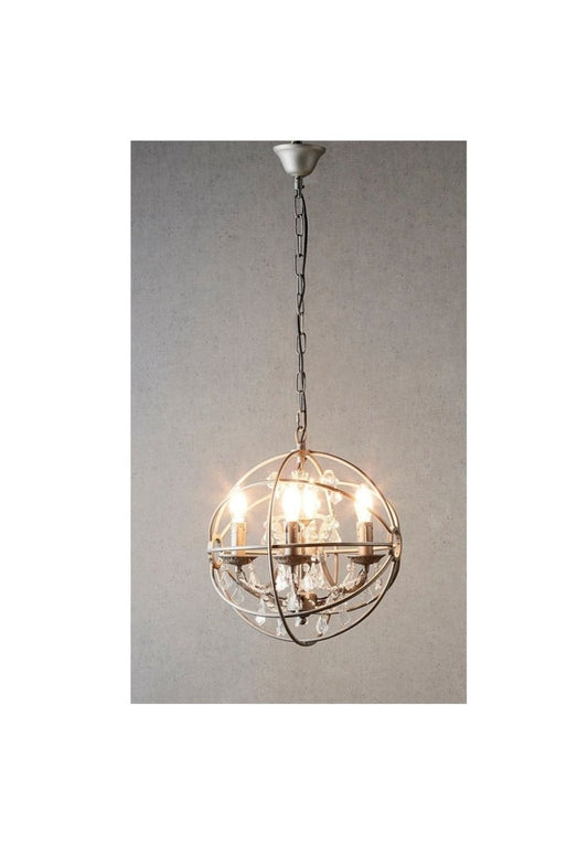 Sundance Chandelier Small GreyEmac & LawtonELZRD6002-4IO- Grand Chandeliers