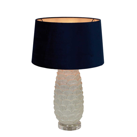 ThurnTree Coral Ceramic Table Lamp Base WhiteEmac & LawtonELTIQ103172- Grand Chandeliers