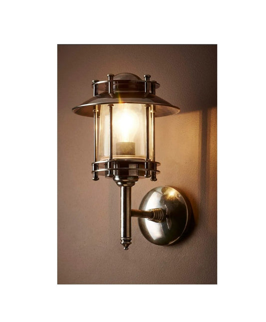 Turner Outdoor Wall Light Antique SilverEmac & LawtonELPIM50884AS- Grand Chandeliers