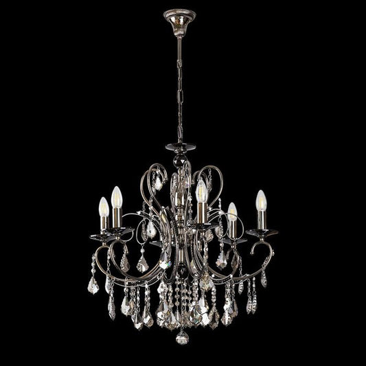 Versailles Asfour Crystal Chandelier - MediumVenchaK-2013-24-6L-BK- Grand Chandeliers