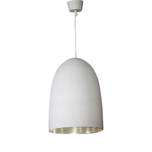Washington Ceiling Pendant White and SilverEmac & LawtonELWST20WHTSIL- Grand Chandeliers