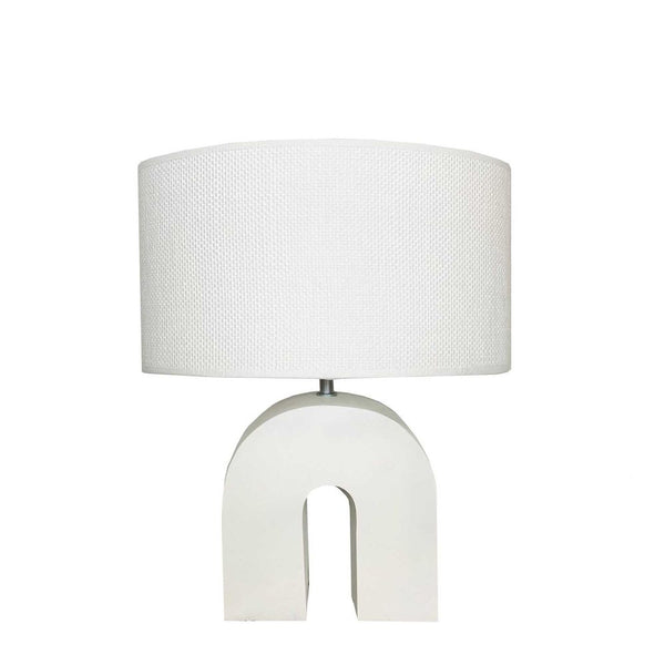 Yuka Lamp - WhiteEmac & LawtonMRDLMP0021S- Grand Chandeliers