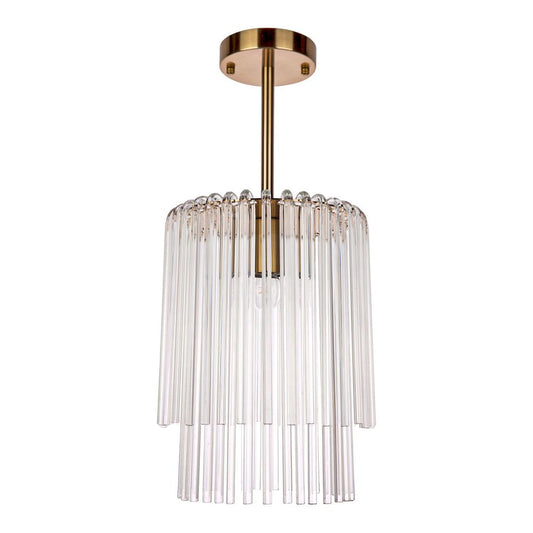 Zara Pendant - Petite Antique BrassCafe Lighting & Living20746- Grand Chandeliers