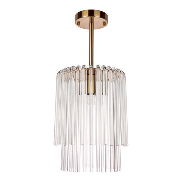 Zara Pendant - Petite Antique BrassCafe Lighting & Living20746- Grand Chandeliers